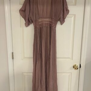 Elegant Mauve Cardigan